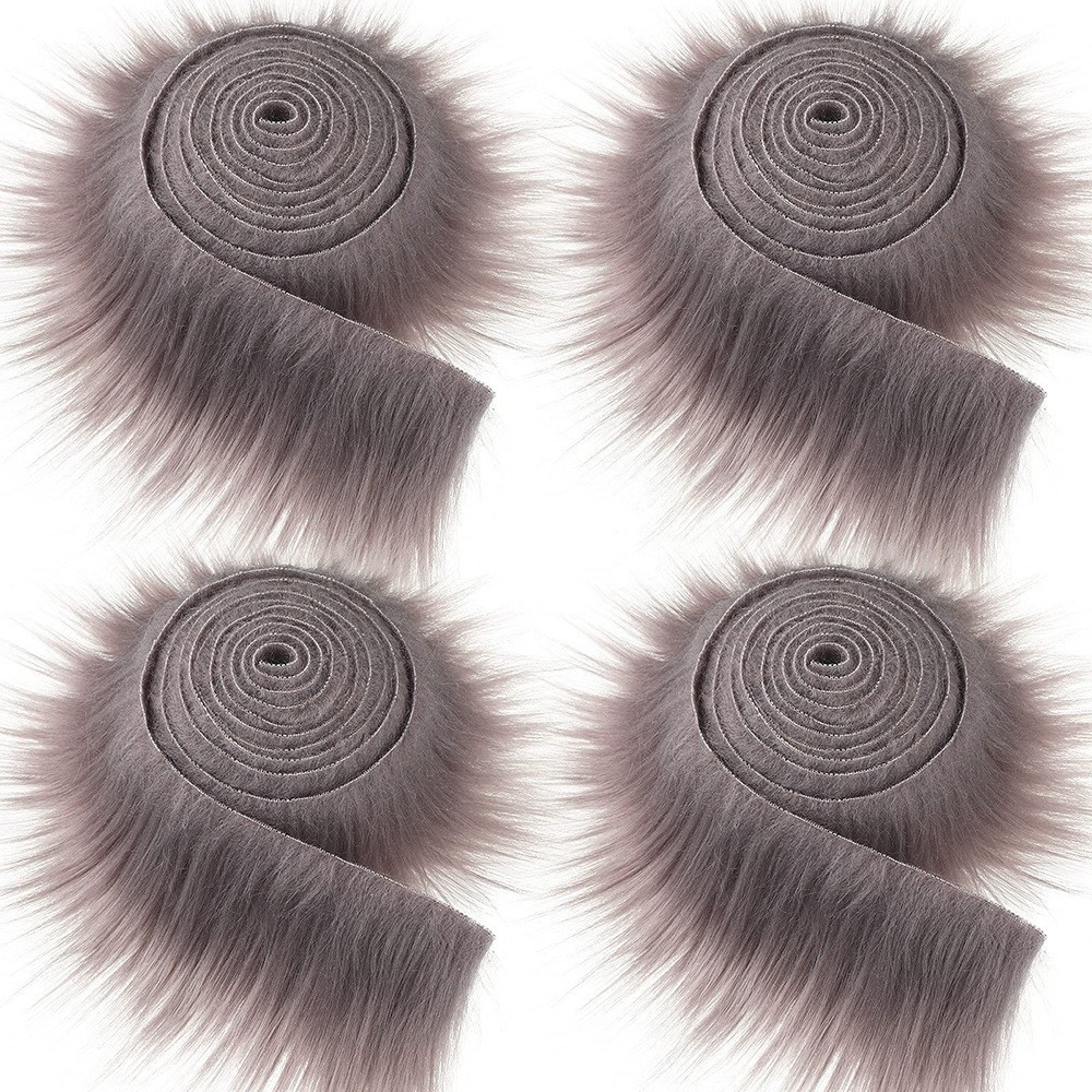 Picture of Spot Wholesale Christmas Tree Skirts Solid Color Plush Strips Home Decoration Washed Plush Strips Clothing Shoes and Hats Accessories Accessories