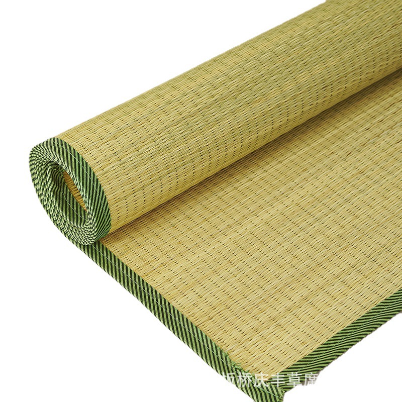 Picture of Grass mat mat wholesale student dormitory mat natural orchid mat folding mat bamboo mat rattan mat disaster relief manufacturers