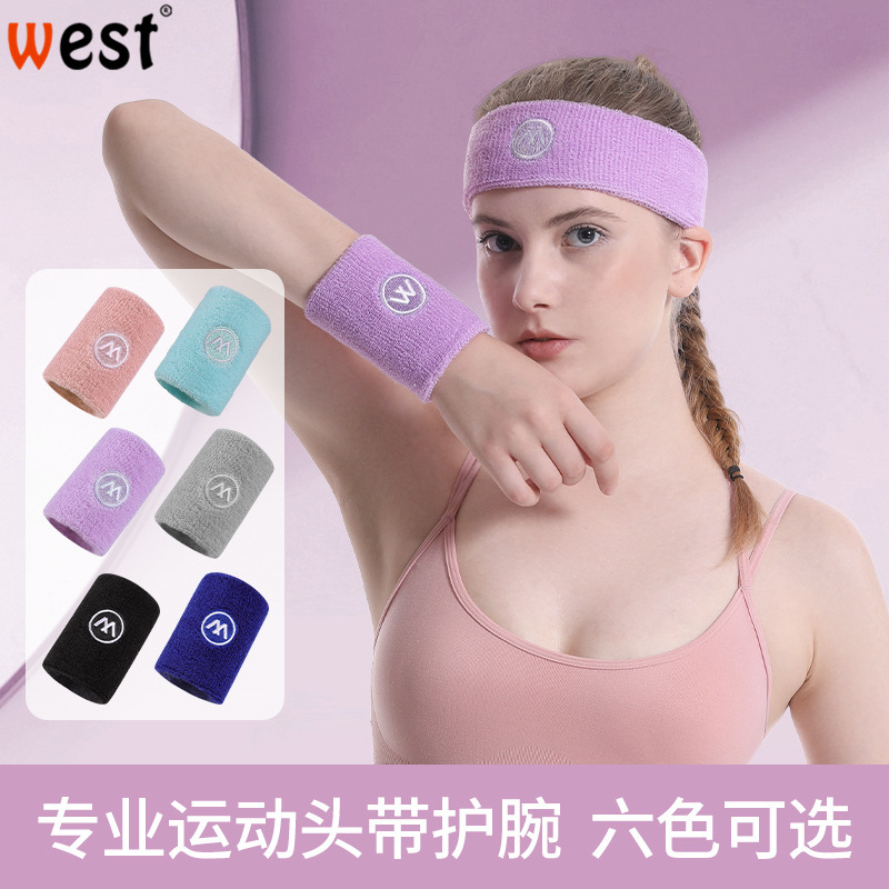 Picture of Wrist Guard Wrist Sprain Wrist Tendon Sheath Wrist Cover Women's Sports Joint Badminton Fitness Sweat Wipe Wrist Towel