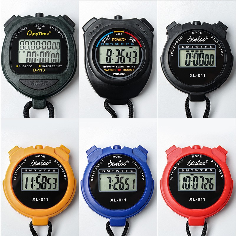 Picture of Stopwatch Sports Teacher Competition Special Timer Running Track and Field Sports Professional Waterproof and Anti-Fall Digital Timer