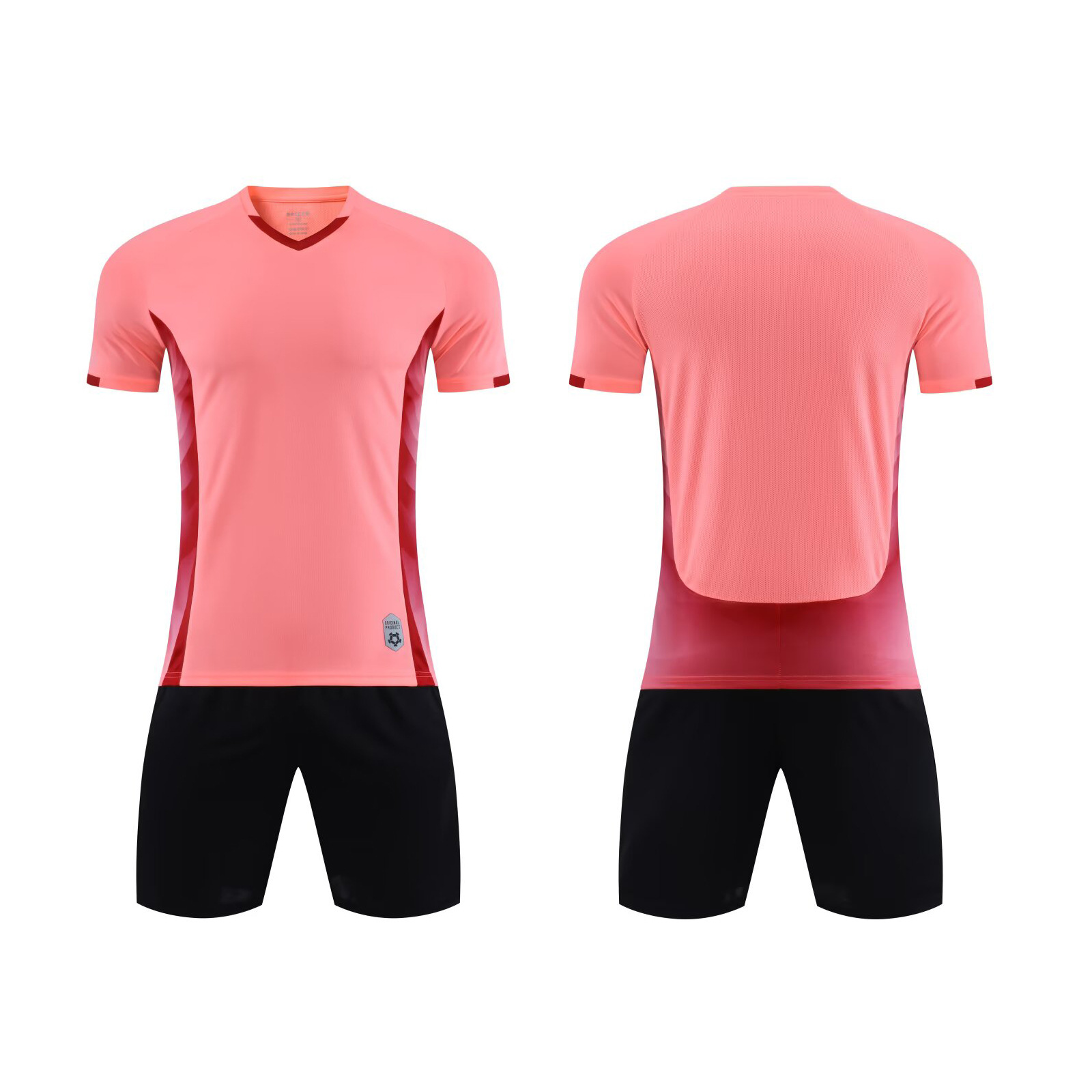 Children's Football Uniform Suit Boy's Printed Short-Sleeved Football Jersey Female Primary School Student Sports Game Training Team Uniform Printing