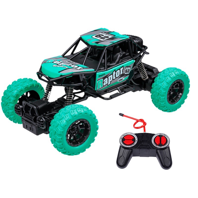 Cross-Border Electric Alloy Off-Road Climbing Car Mountain Drift Car Fall-Resistant Racing Off-Road Vehicle Children's Remote Control Car Toy