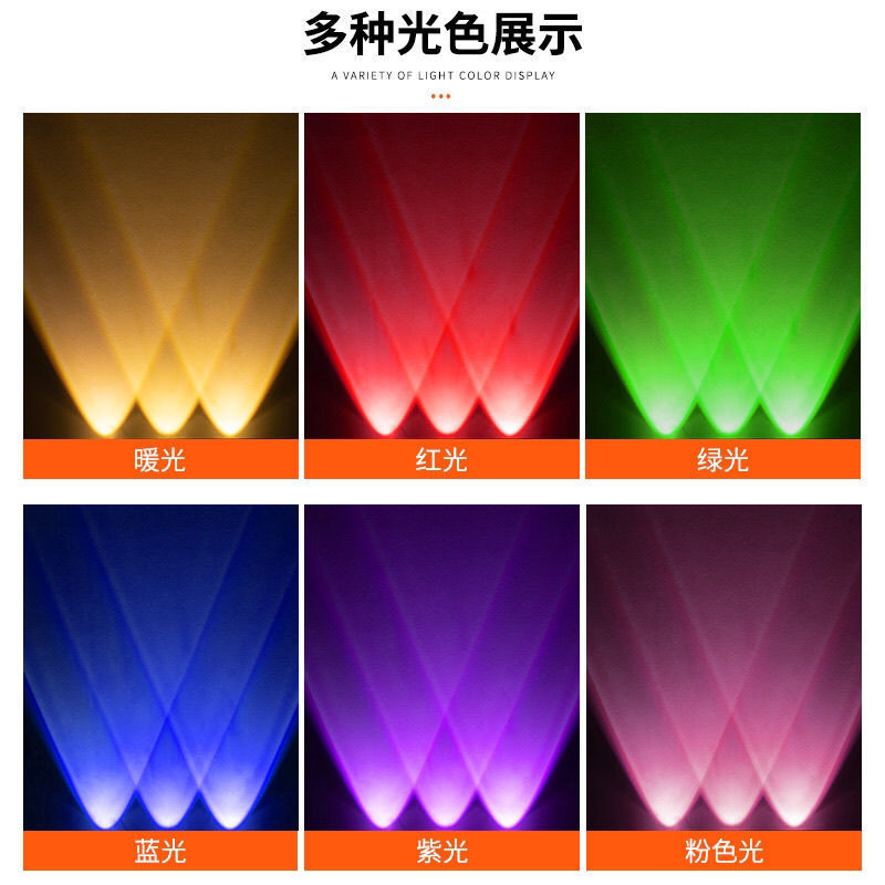 Picture of Solar Wall Lamp Courtyard Garden Landscape Lamp Balcony Outdoor Waterproof Decorative Lamp up and down Luminous Atmosphere Wall Washer Lamp