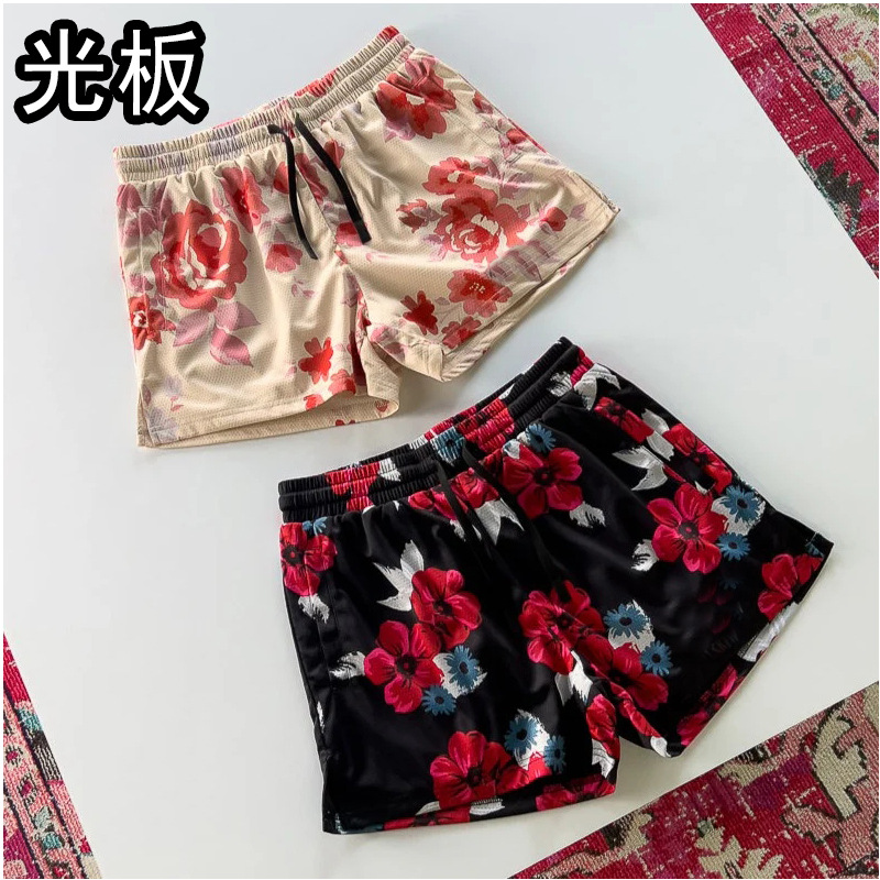 Foreign Trade Light Board American-style Four-point Shorts Men's Summer But Knee Leisure Running Fitness Breathable Quick-drying Basketball Shorts