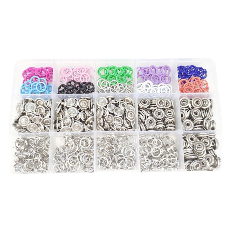 Cross-Border In-Stock Hollow Five-Claw Buckle Set Installation Tool, Five-Prong Metal Snap Fastener, No-Sew Magic Tool
