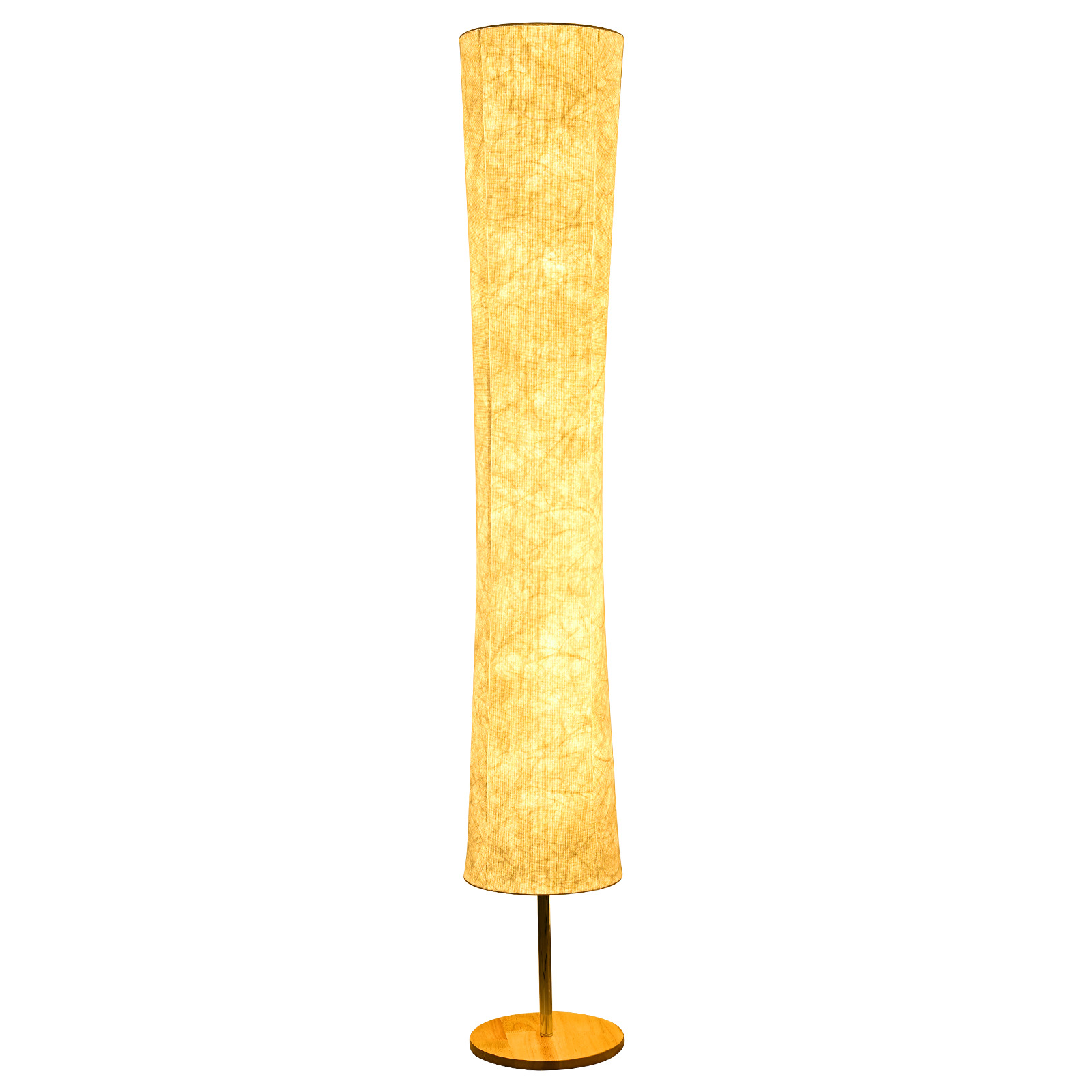 Picture of Cross-Border Amazon Fabric Floor Lamp Ledrgb Seven-Color Remote Control Atmosphere Light for Living Room and Bedroom with Adjustable Brightness