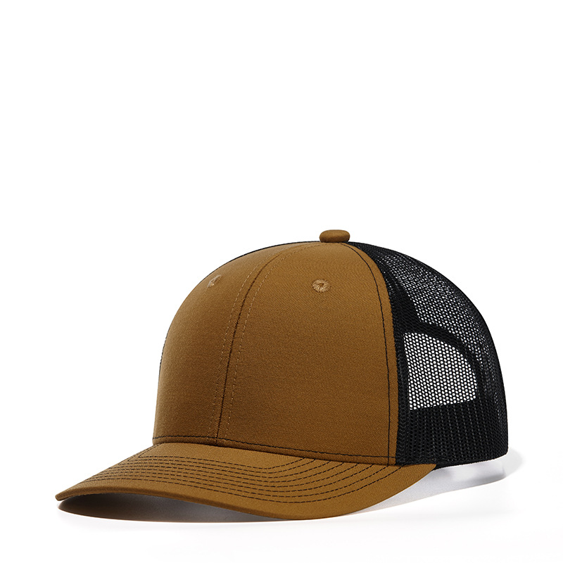Picture of Wish Micro Bend Hat Rim Truck Hat Men's Outdoor Sun Shading Net Hat Mountaineering Fishing Truck Drivers Hat