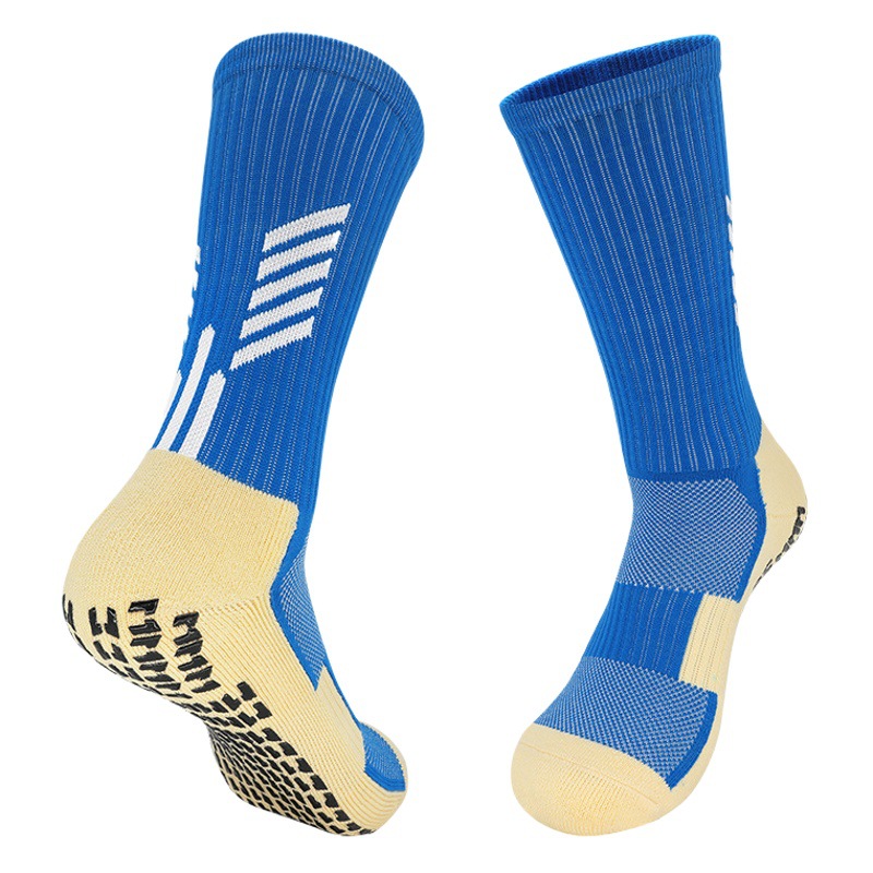 Cross-border professional training non-slip dispensing football socks men's tube sweat-absorbent thickened towel bottom elite socks sports socks