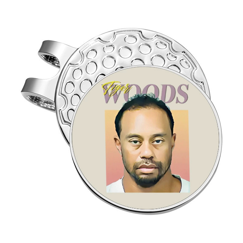 Picture of Golf cap clip magnetic ball mark metal mark cross-border hot sale