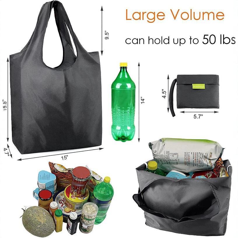 Foreign trade RPET polyester cloth antibacterial waterproof environmental protection recyclable material shopping tote bag logo printing wholesale
