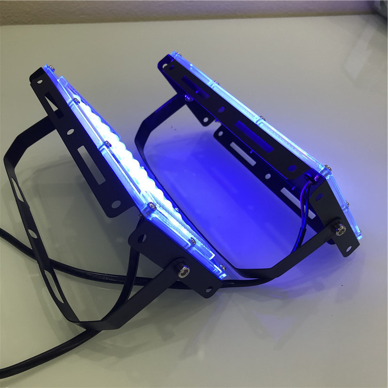 Picture of 395nm UV flood light black light fluorescent stage Party light printing spray UV curing light factory