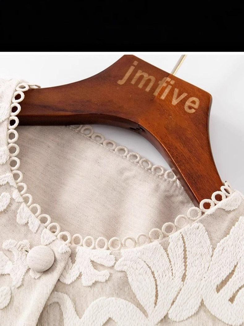 Picture of [Shop selling] Summer 2025 new French high-end fashion jacquard lace design waistcoat high waist