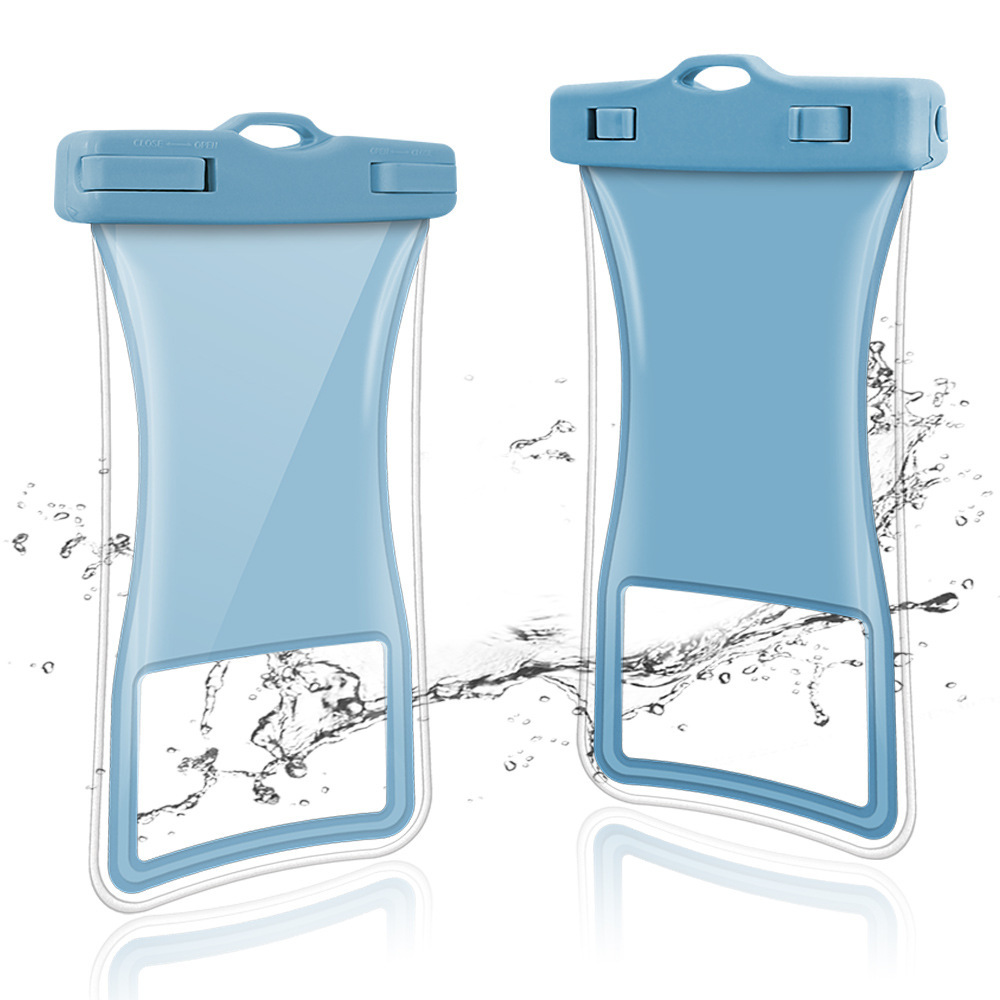 Picture of Small waist mobile phone waterproof bag touch screen diving drift bag hot spring transparent airbag mobile phone waterproof bag wholesale