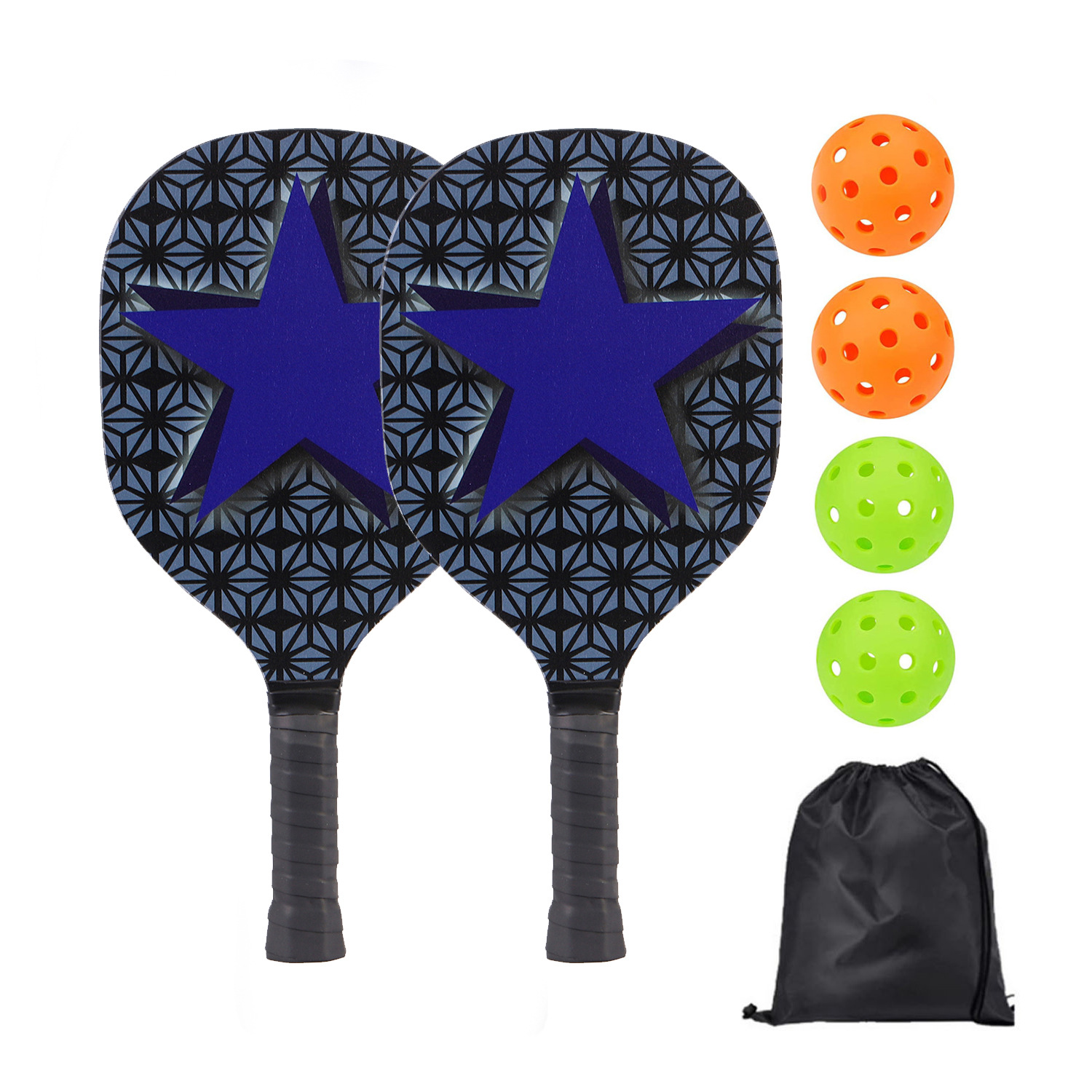 Picture of Poplar UV printing Peak ball racket set beach racket storage bag packaging Amazon cross-border explosions factory