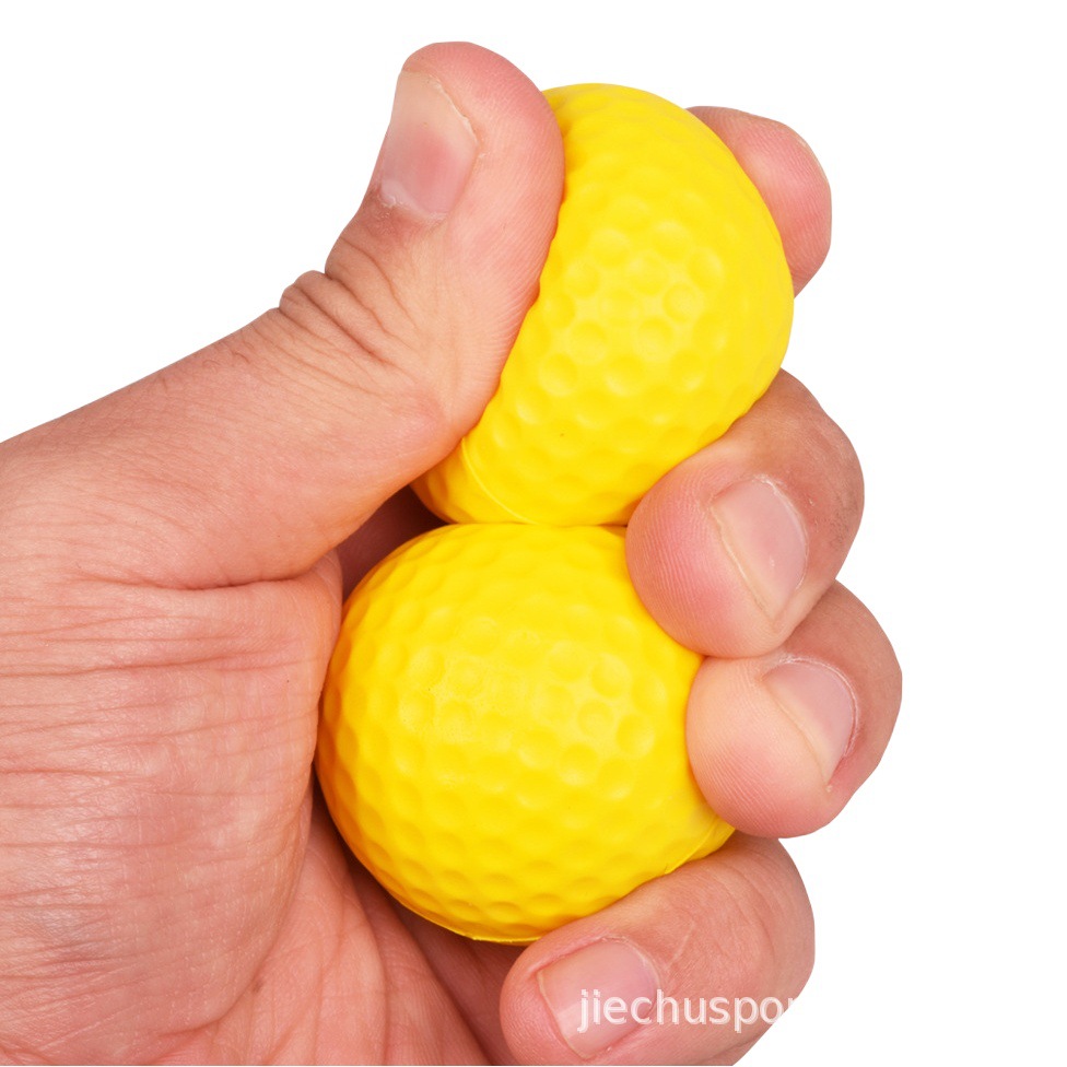 Golf PU soft ball golf practice ball children's indoor and outdoor practice ball foam ball sponge ball
