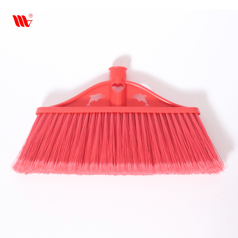 Picture of Origin supply Weijie plastic open wool silk daily durable broom broom wholesale can be equipped with steel handle iron handle wooden handle
