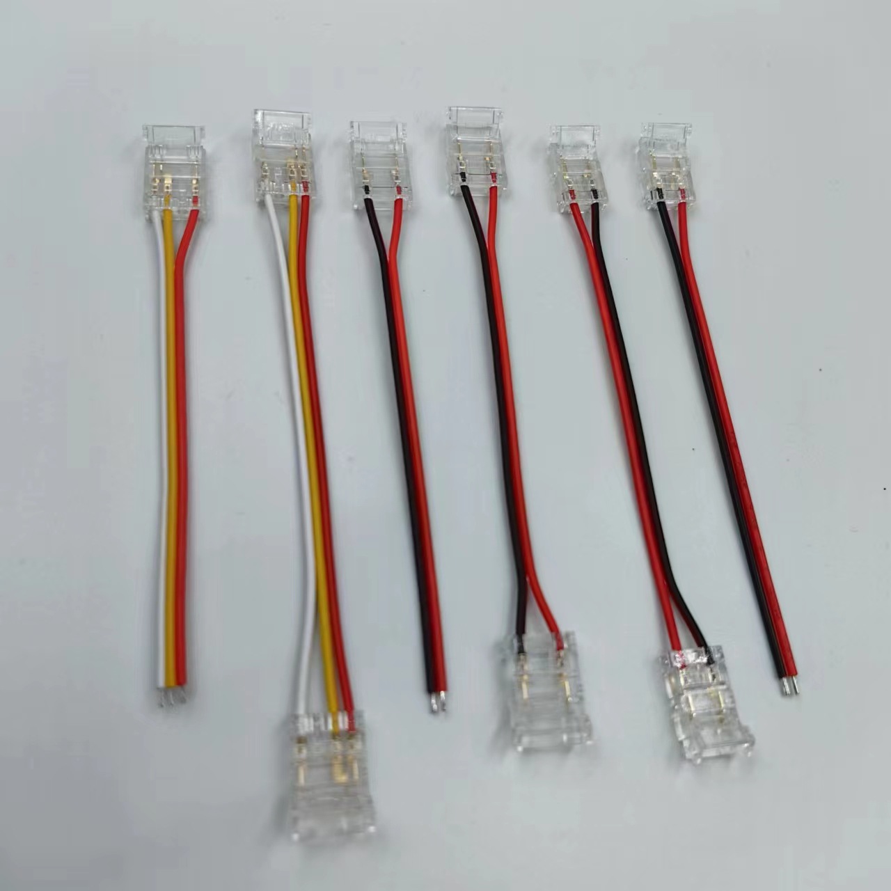 COB lamp with welding-free crystal buckle welding-free joint coAb lamp bar welding-free crystal buckle adapter 8MM wide