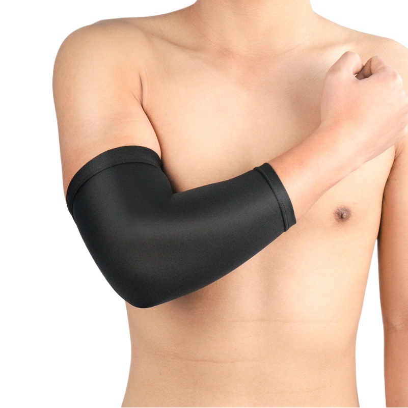 Outdoor Sports Elastic Breathable Arm Guard Basketball Badminton Tennis Fitness Short Elbow Guard Pressurized Multicolor Arm Cover