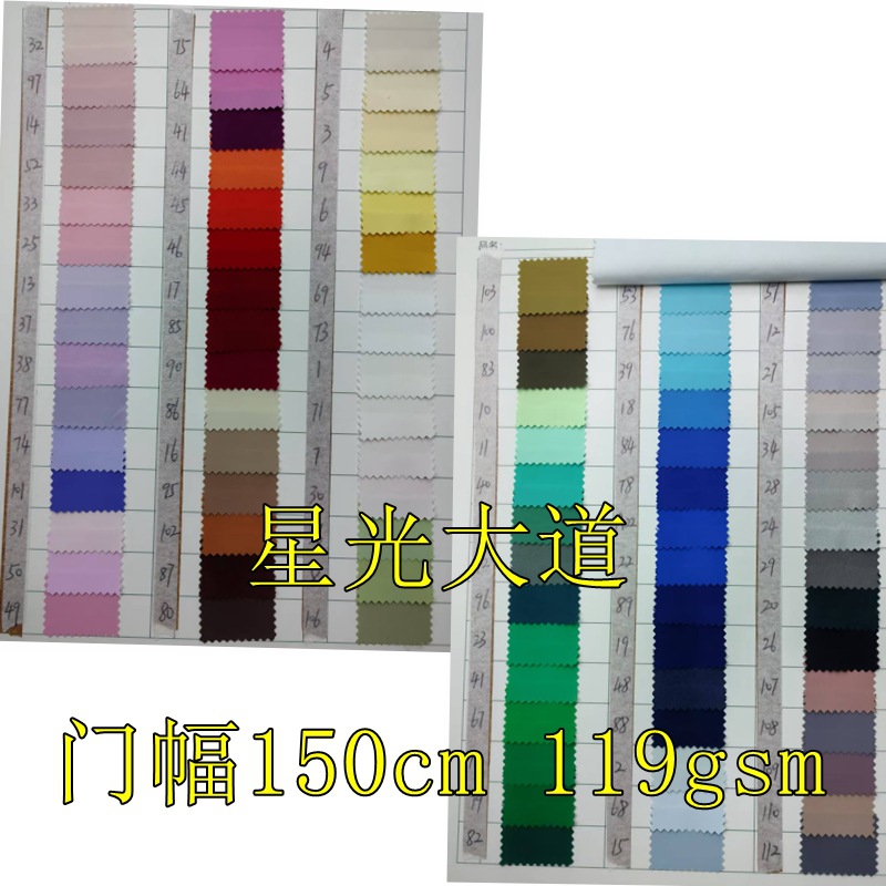 Ready Supply of 75D High Elastic Pongee Fox Skin Release Paper Transfer Coating Film Fabric