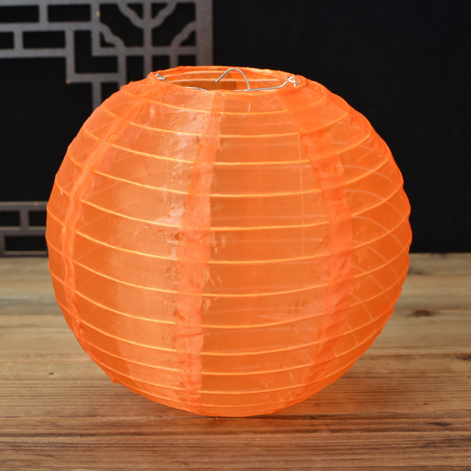 Picture of Outdoor Waterproof Round Silk Lantern Mid-Autumn Festival and National Day Shopping Mall Decorative Lantern Sun Protection and Durable Holiday Cloth Lantern