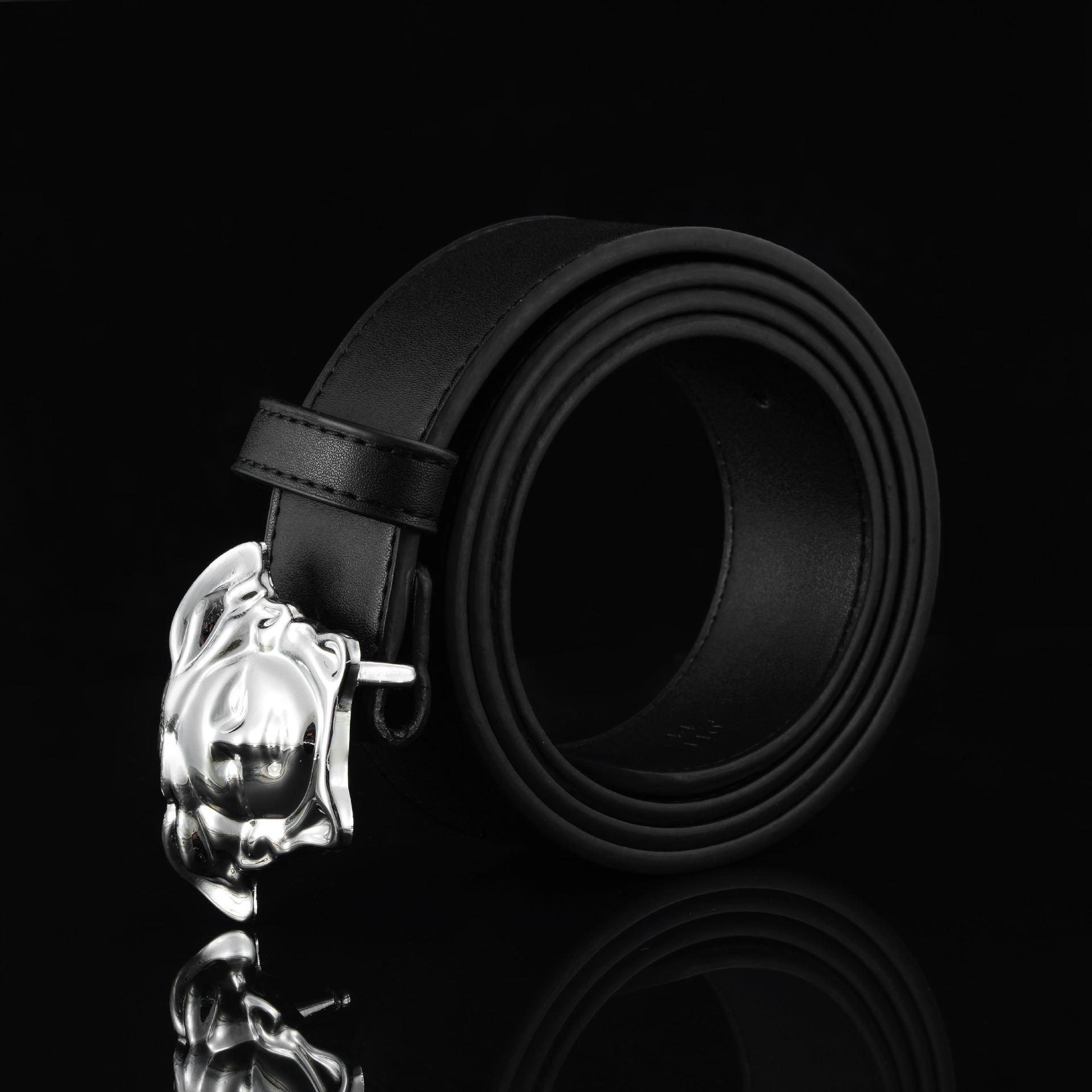 New Men's Belt Genuine Leather Versatile Douyin Kuaishou Best-Selling Cross-Border Supply Belt Genuine Leather