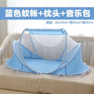 Picture of Pet baby mosquito net yurt kitten dog tent children mosquito net cover foldable foreign trade mosquito net wholesale