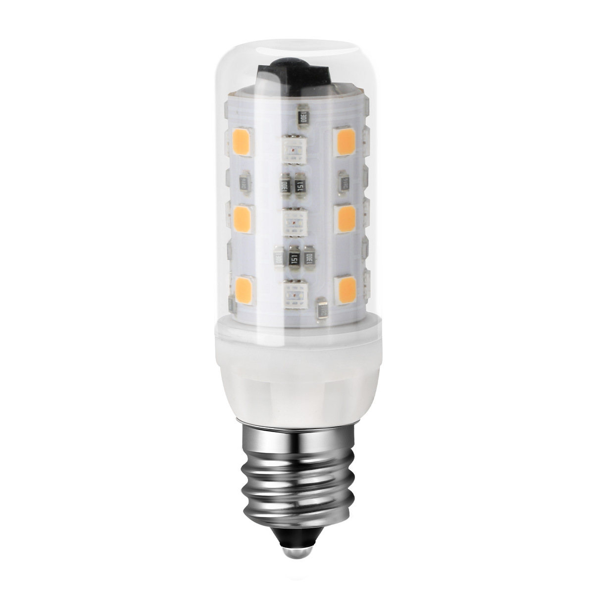 Picture of New E12RGB wide voltage IR remote control LED light e12 bulb infrared reception 21 keys remote control European and American voltage universal