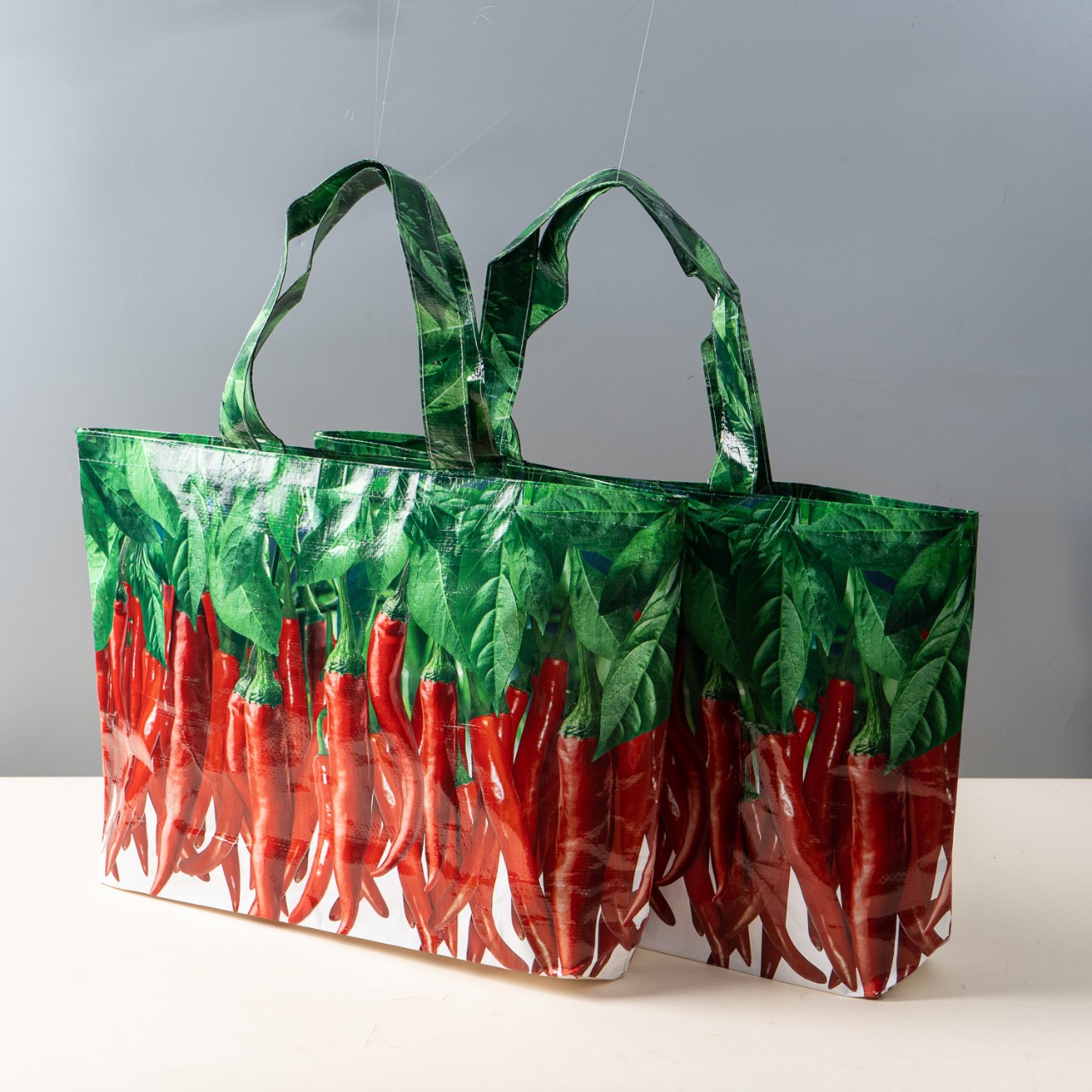 Customized Woven Bags, Laminated Large-Capacity Shopping Bags, Corporate Advertising Logo Printing, Exhibition Bags, Waterproof and Thickened