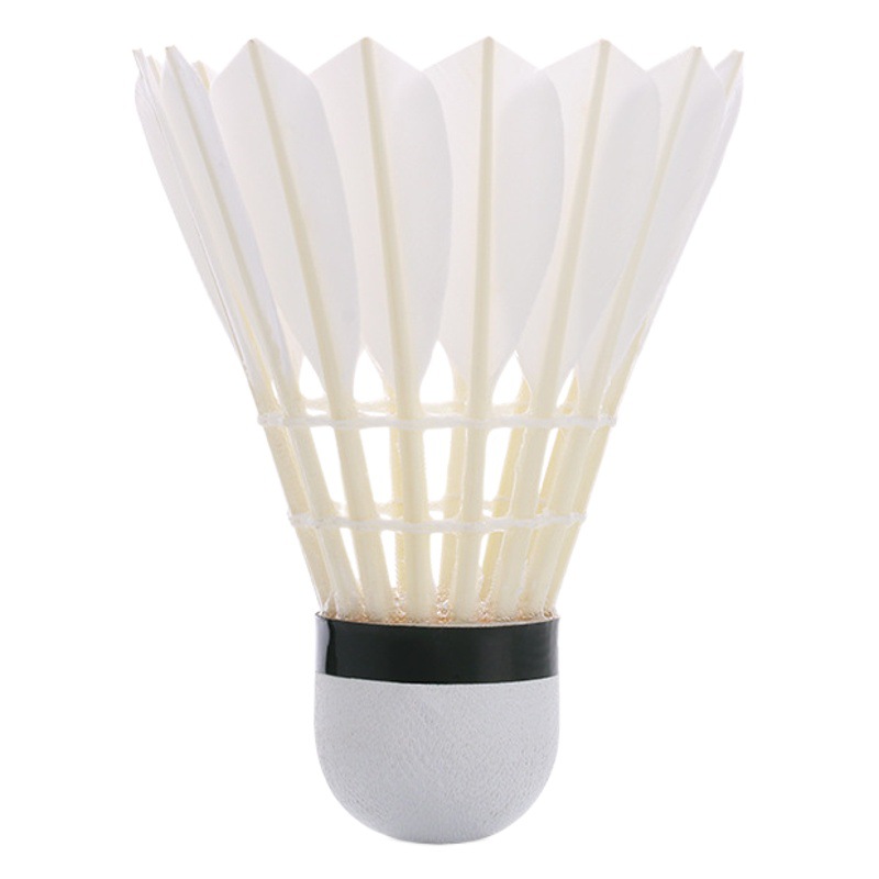 Witess Mole Badminton Cork 6 Pieces 12 Pieces Goose Feather Indoor and Outdoor Training Badminton Wholesale