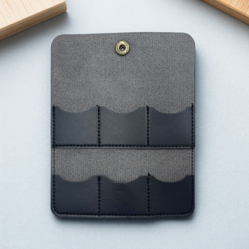 Picture of Spot Sd Card Storage Leather Case 6-Pack Game Console Card Holder Storage Memory Card Case Sd Storage Card Slot