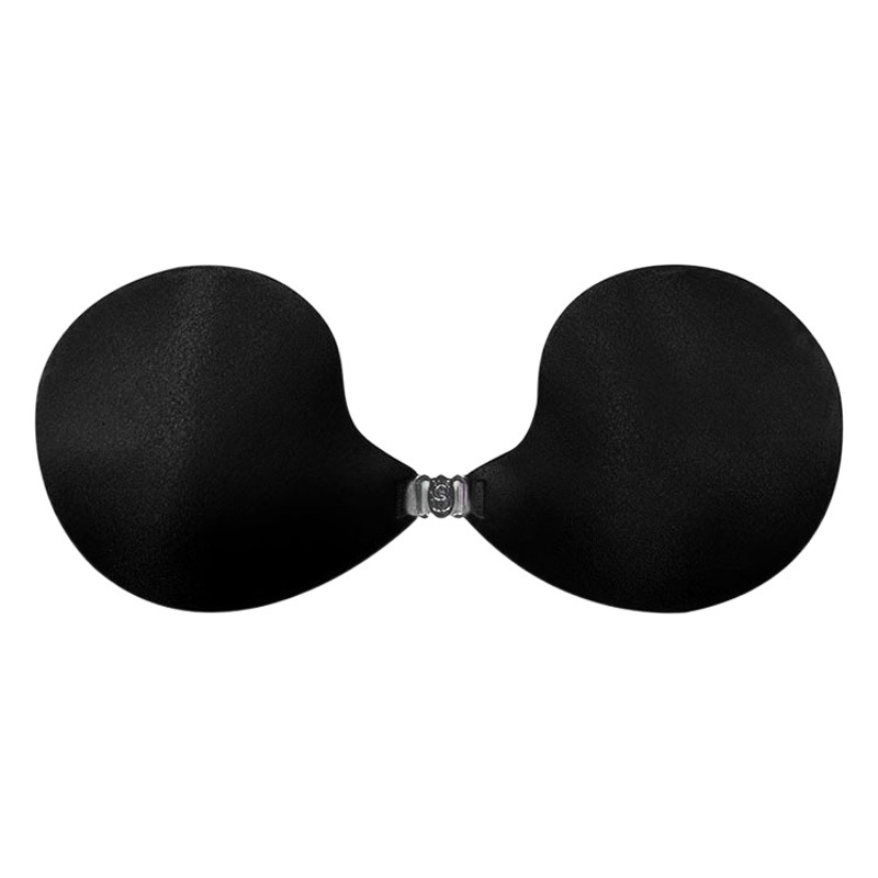 Amazon Summer Round Silicone Front Buckle Chest Sexy Fashion in stock Invisible Thick Black Lace Invisible Chest