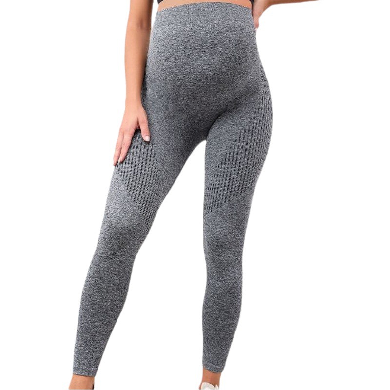 Decathlon Pregnancy Yoga Pants Pregnant Women's Three-Dimensional Abdominal High Waist Wrap High Elastic Skin-Friendly Soft Slim-Fit Tight WSSL