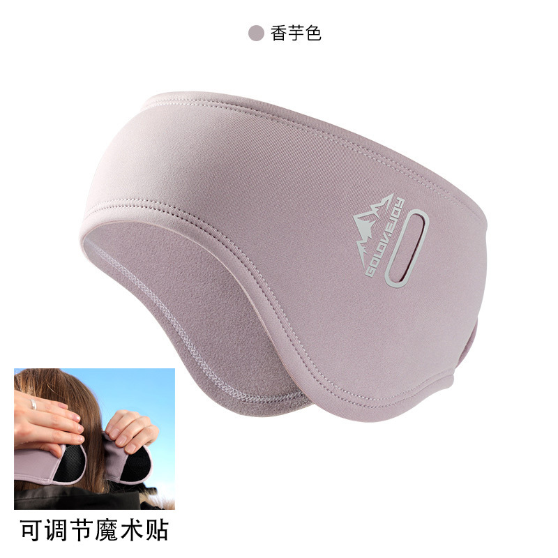 Picture of New Winter Ski Earmuffs for Men, Outdoor Sports and Cycling, Windproof Double-Layer Warm Head-Mounted Back-Worn Cross-Border
