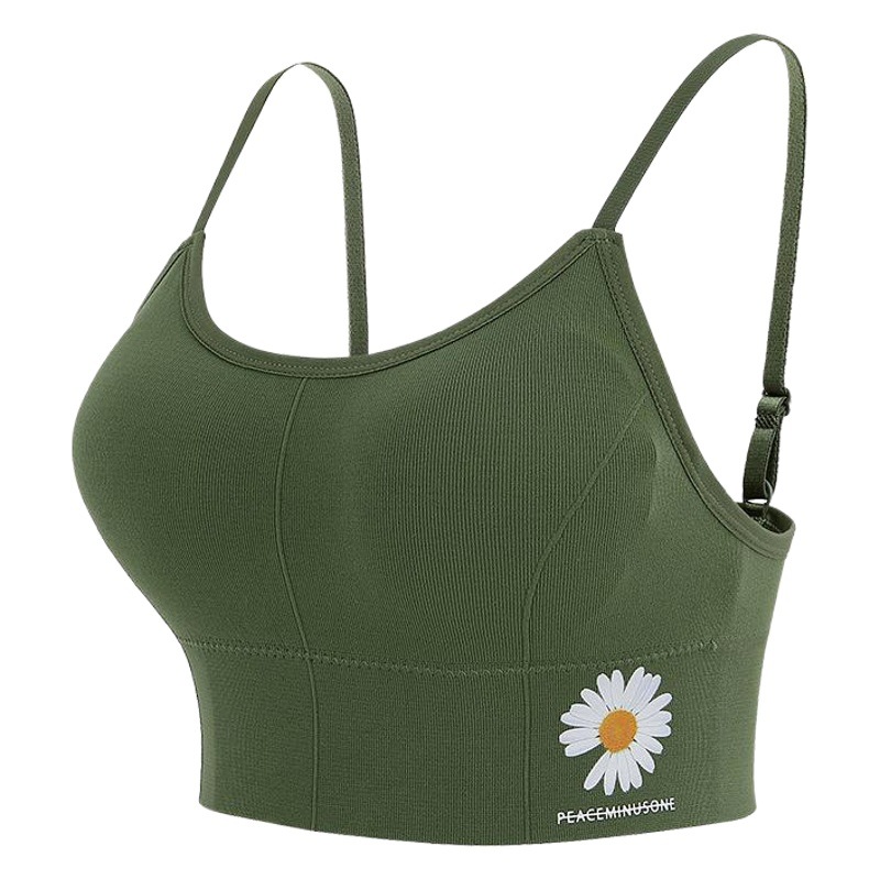 Picture of Daisy 2.0 girl bra back one-piece bra collection of thin non-steel sports underwear wrapped chest pad