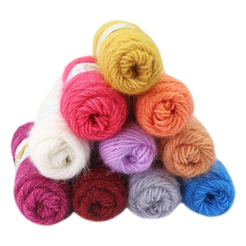 Squirrel Fleece Thick Line Bright Silk Scarf Hand Knitted Sweater Coat Wool Crochet diy Material Bag