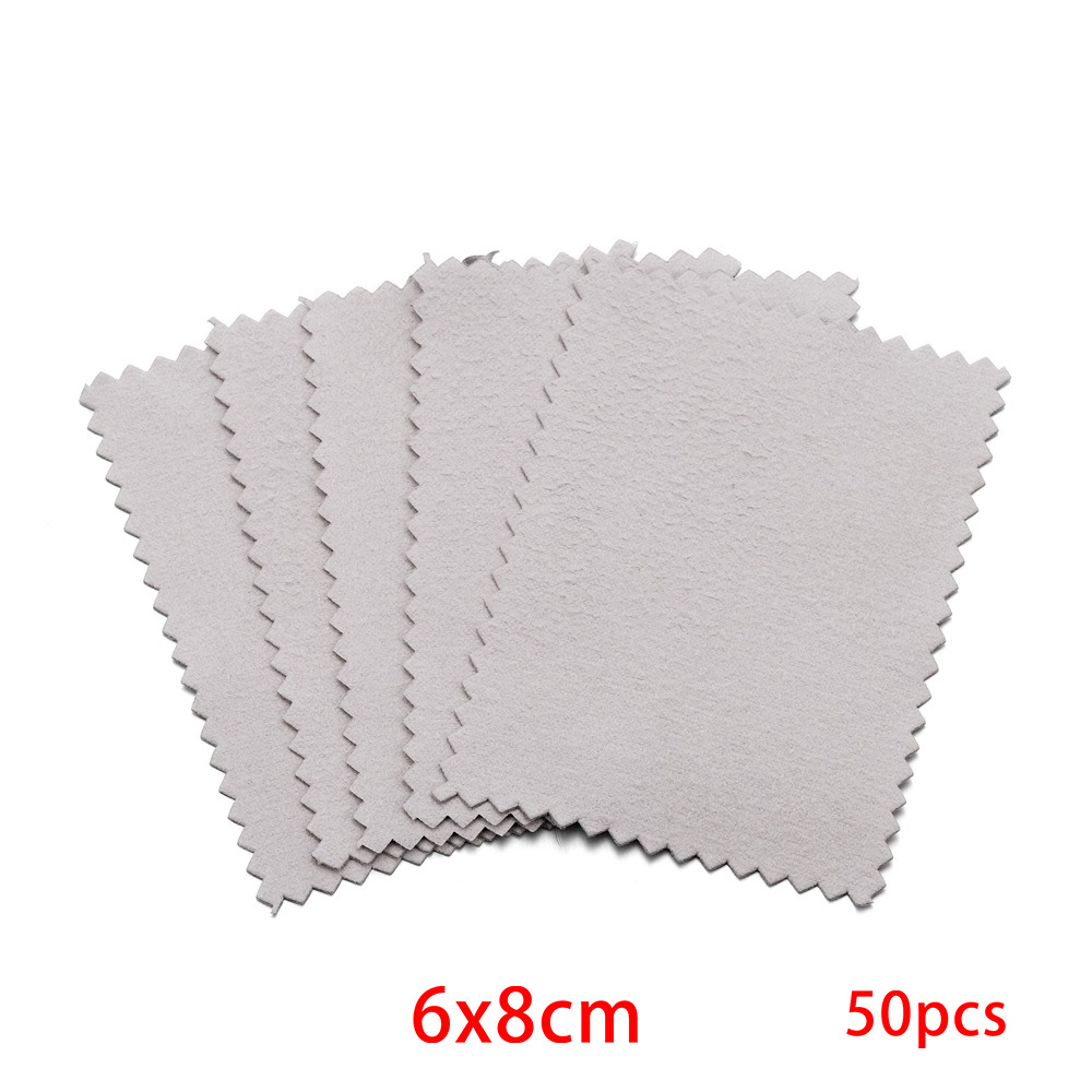 Picture of Jewelry Maintenance Square Marble Pattern Silver Wipe Double-sided Mirror Wipe Cloth Silver Gauze Suede Bright Silver Cloth