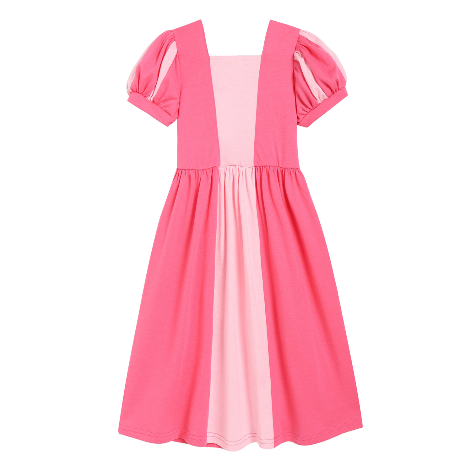 Picture of European and American Light Luxury Snow White Dress Princess Belle Dress Short Sleeve Princess Ello Long Boy Cross Border Hair