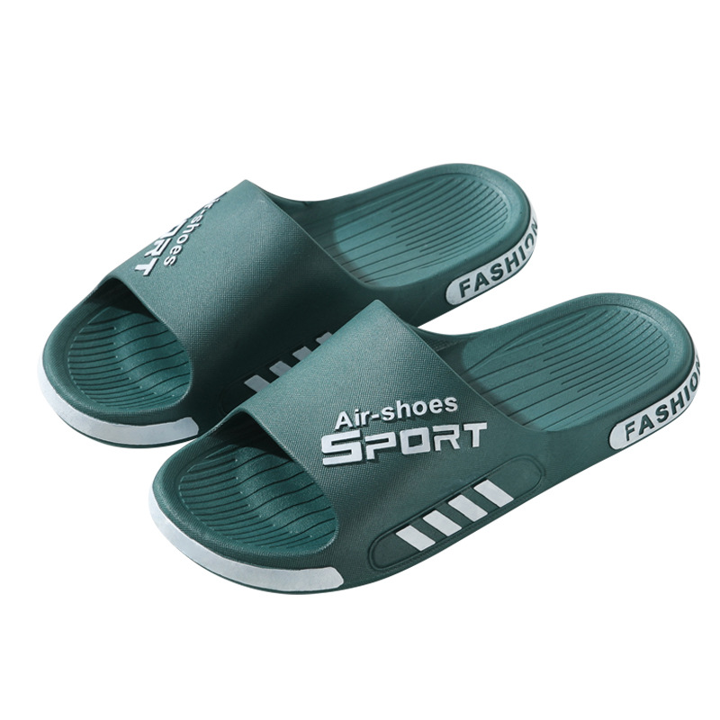 Picture of plus size Sandals and Slippers for Men and Women Outdoor Wear Indoor Home Ins Men's Non-Slip Sandals and Slippers for Students Couple Men's Trendy