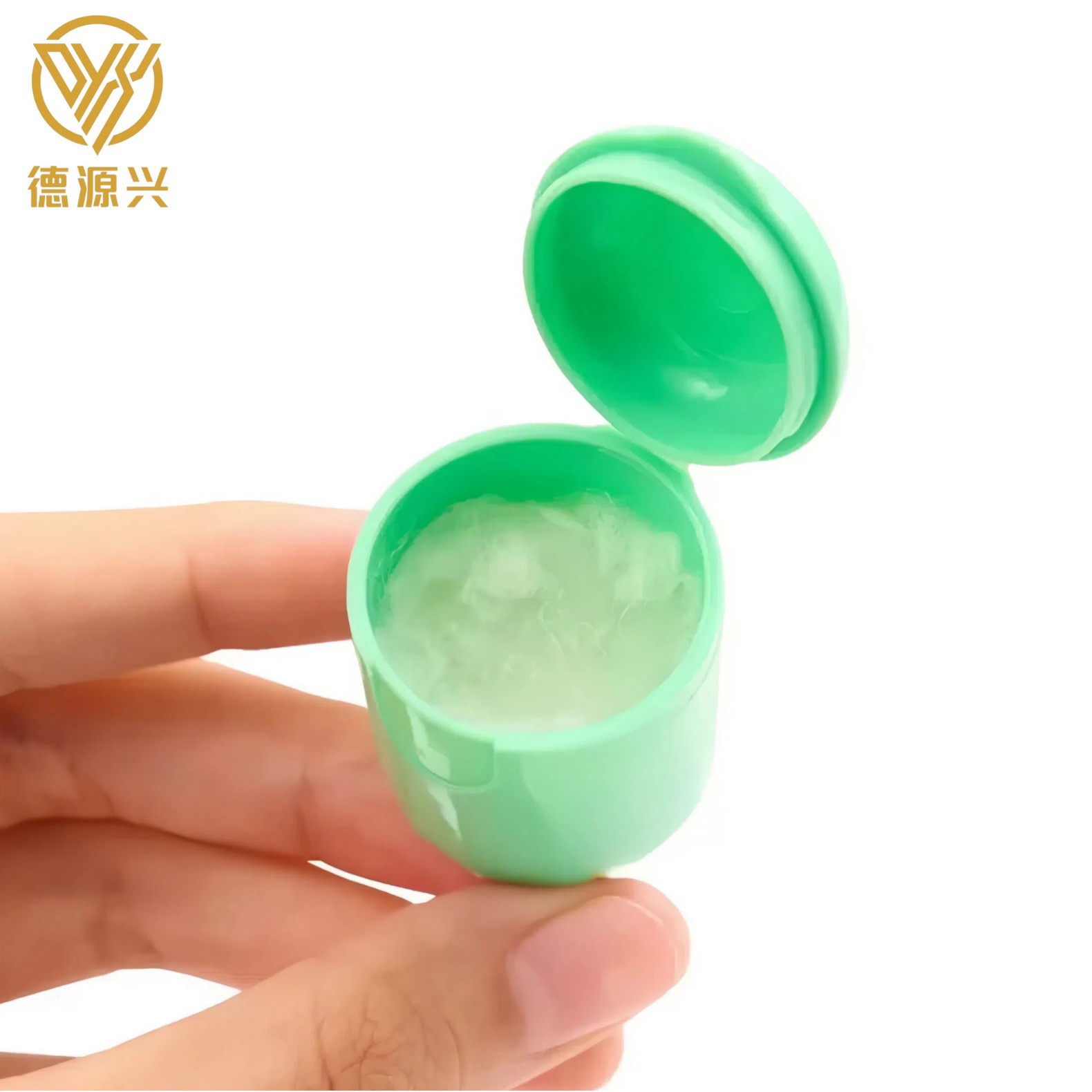 Picture of Thai Smiley Lotus Herbal Nose Pot Flip Mint Cool Oil Nose Bottle Refresher Nose Sucking Material