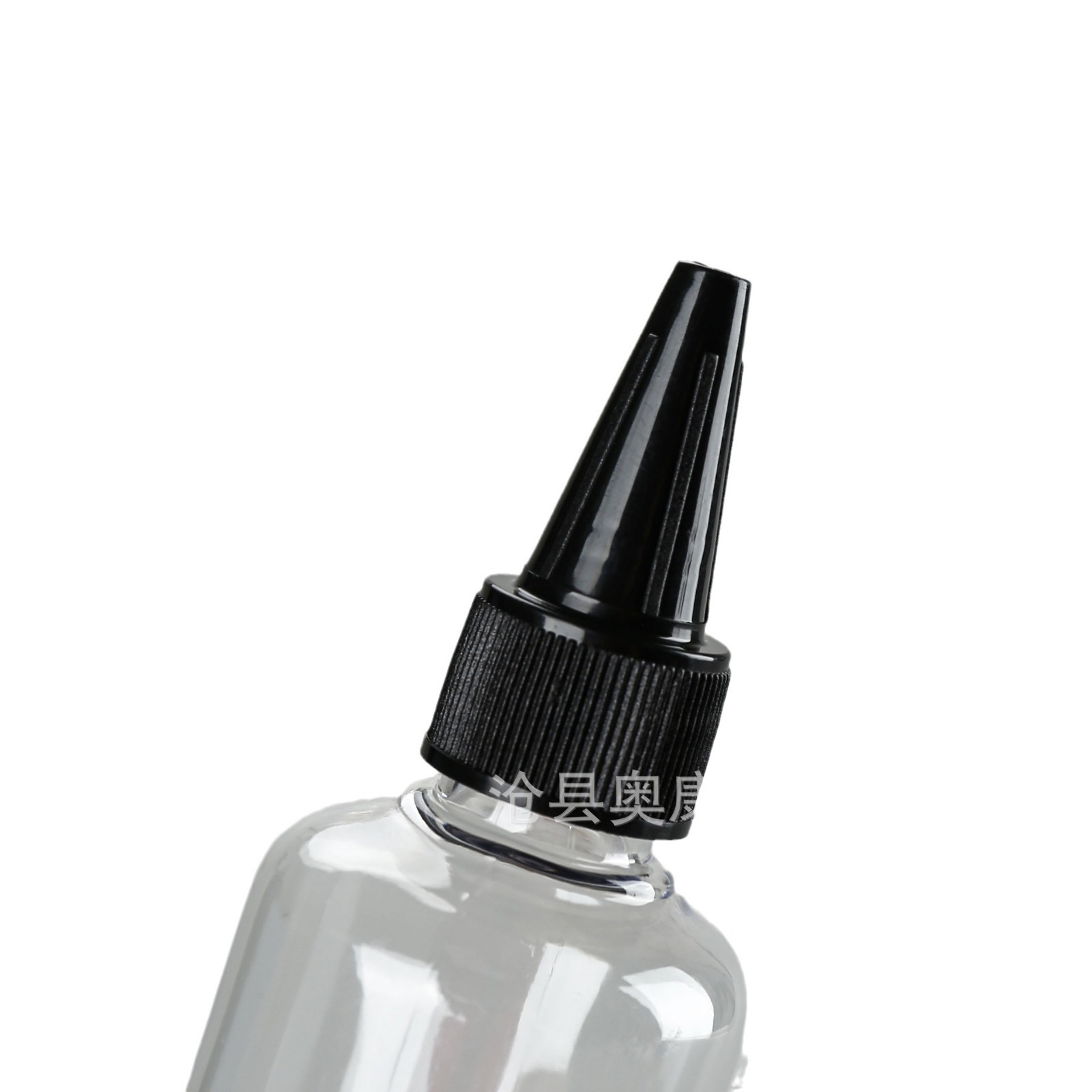 Picture of Spot 70ml Transparent Plastic Bottle Small Mouth Sealed Liquid Bottle Pet Sample Bottle Pointed Mouth Bottle