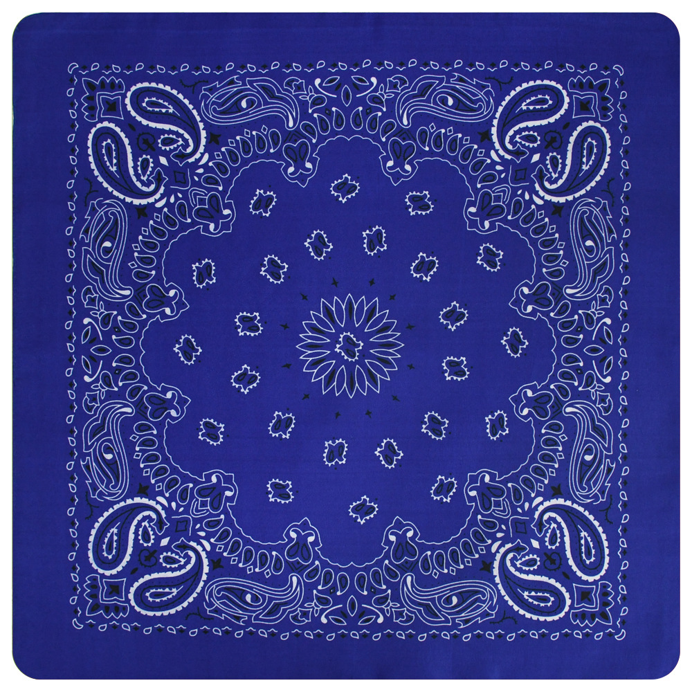 Picture of American West Coast Magic Hip Hop Riding Turban Hip Hip Hip Hop bandana Double Cashew Double Worm Square Scarf Wholesale