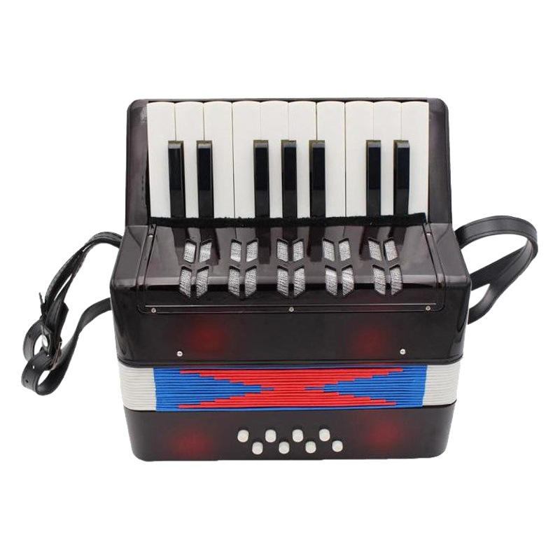 Feifan 17-Key 8-Bass Accordion Keyboard Musical Instrument for Children Practice Accordion Children's Accordion