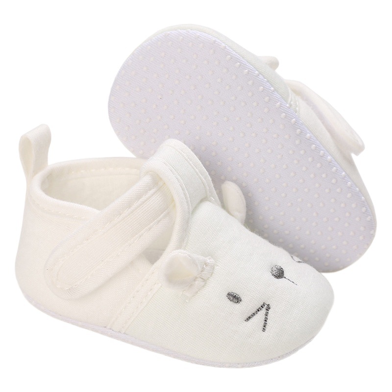Spring and Autumn 0-1 Year Old Baby Soft Bottom Cartoon Shoes