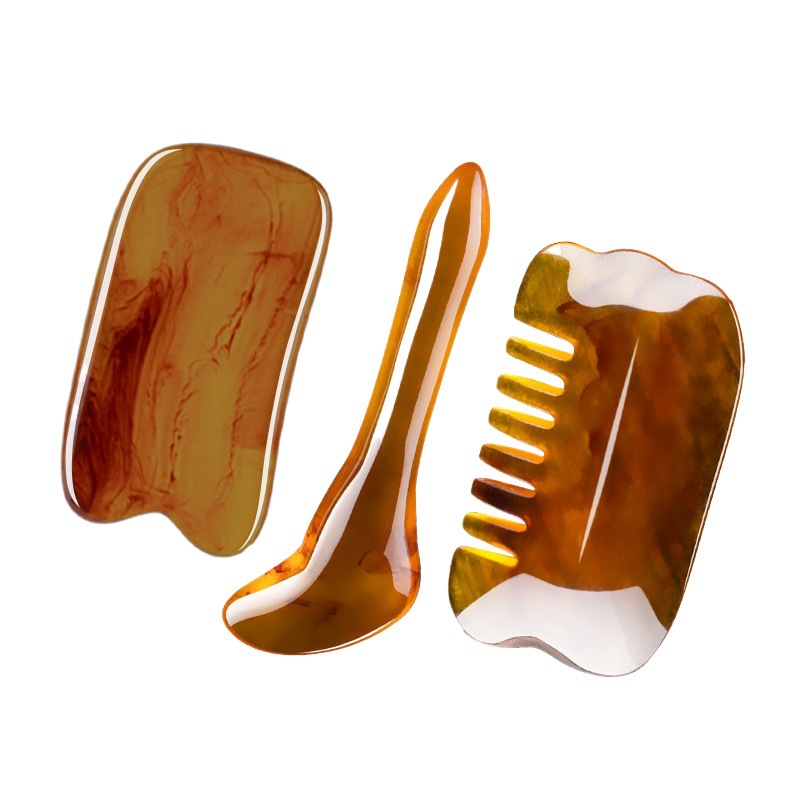 Facial Guarding Stick Eye Scraping Acupoint Massage Board Whole Body Universal Face and Neck Pulling Meridian Acupoint Beauty Stick suit