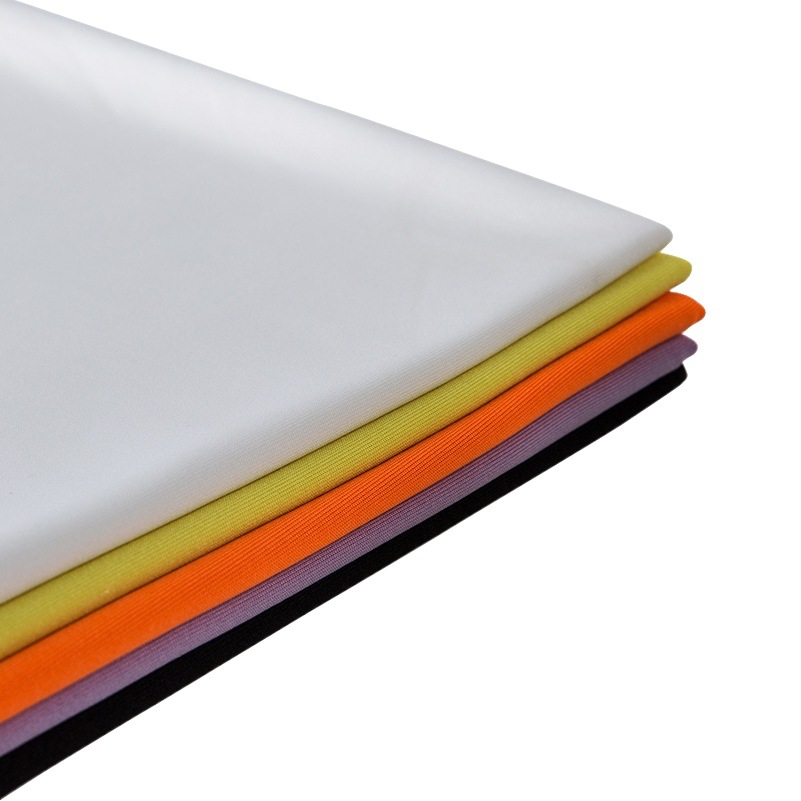 100D Milk Silk Fabric Four-Way Elastic 210g Milk Silk Pull Frame Yoga Base Intimates Fabric Digital Printing