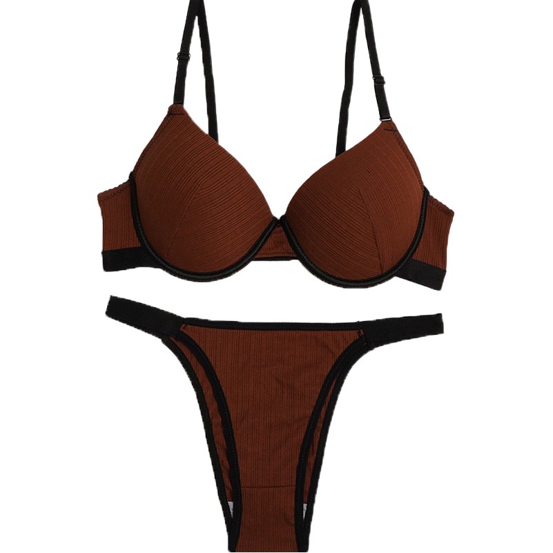 Cross-border Fashion Bra Bra suit Gather European and American Style Adjustable Women's Bra with Steel Rings