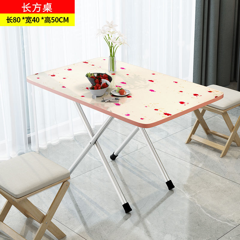 Picture of Wholesale Folding Table Dining Table Home Small Dining Table Portable Outdoor Folding Stalling Table Square Dormitory Simple
