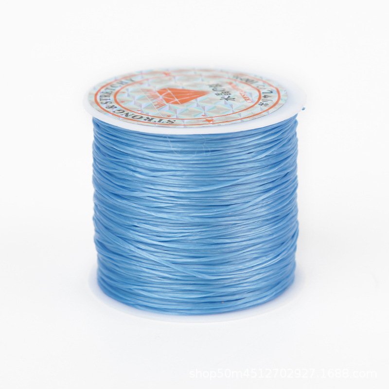 Picture of Flat elastic string bracelet rope spandex crystal line hand-worn beads bracelet accessories material manufacturers