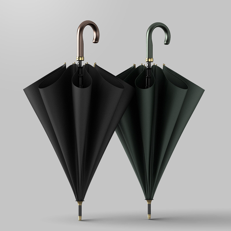 Picture of OLYCAT Long Handle 8-Bone 120 Super Large Umbrella Face Business Windproof Straight Handle Umbrella for Men and Women Automatic Double Windproof Umbrella
