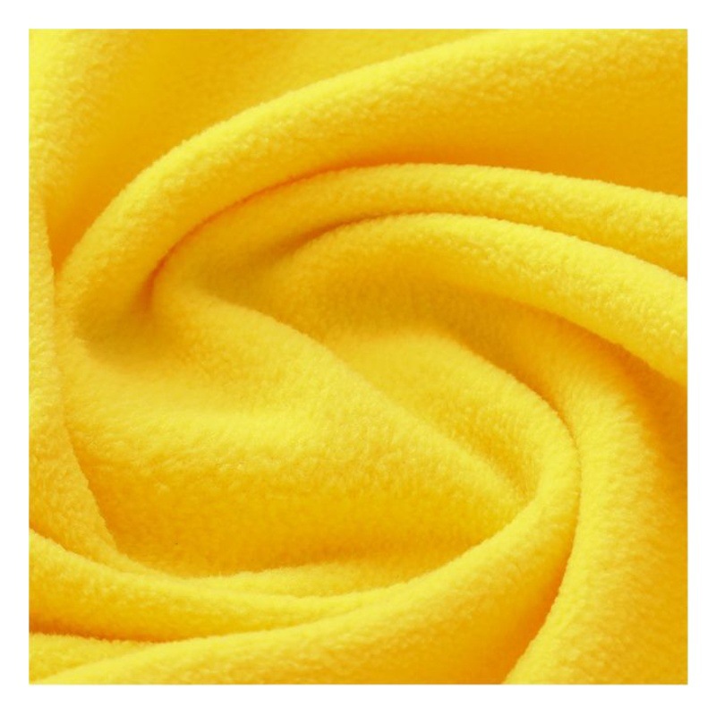 Shenghui polar fleece fabric 150d double brush double shake lamb fleece fabric antistatic warm toy fabric